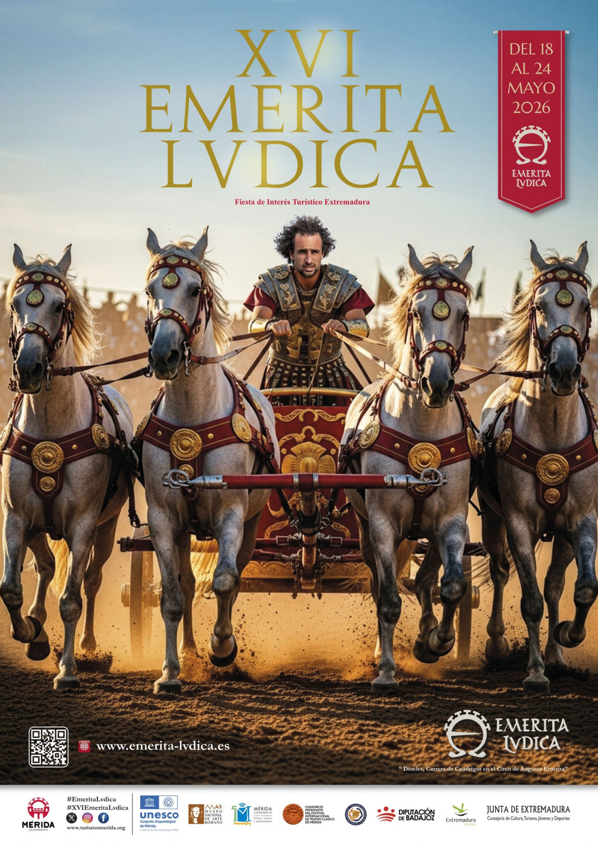 Cartel de XVI Emerita Lvdica de 2026