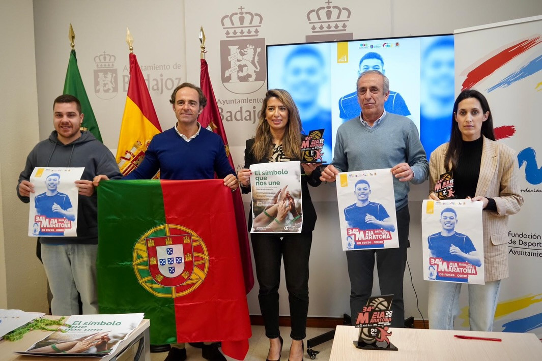 Presentaciu00f3n Media Maratu00f3n Badajoz Elvas 2026