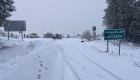 La nieve y la lluvia obligan a cortar varias carreteras en Cáceres y Badajoz