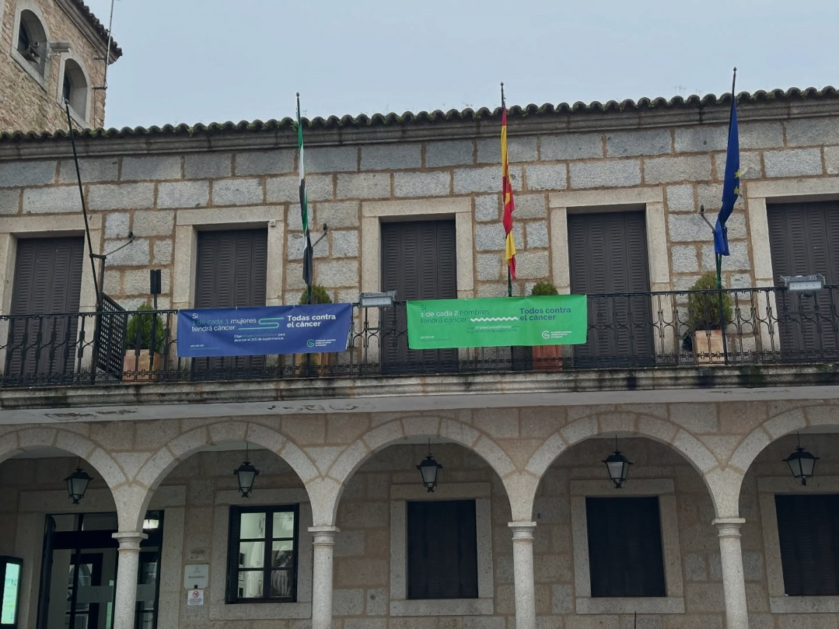 Día contra el Cáncer, Coria, Ayuntamiento,