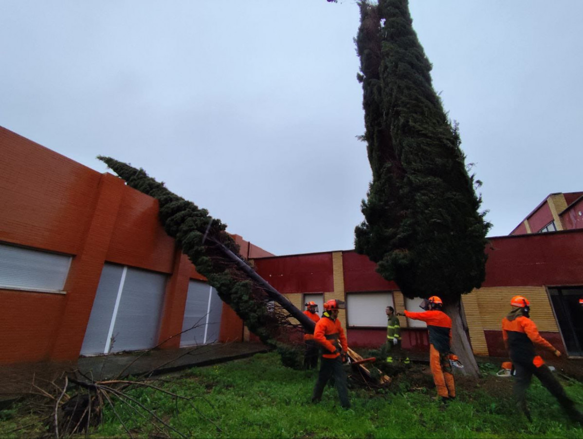 Temporal infoex bomberos lluvias 112 daños temporal