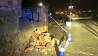 Precaución en Coria por el desprendimiento parcial de una fachada