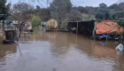 Evacuadas diez personas del camping de La Chopera en Plasencia por inundación