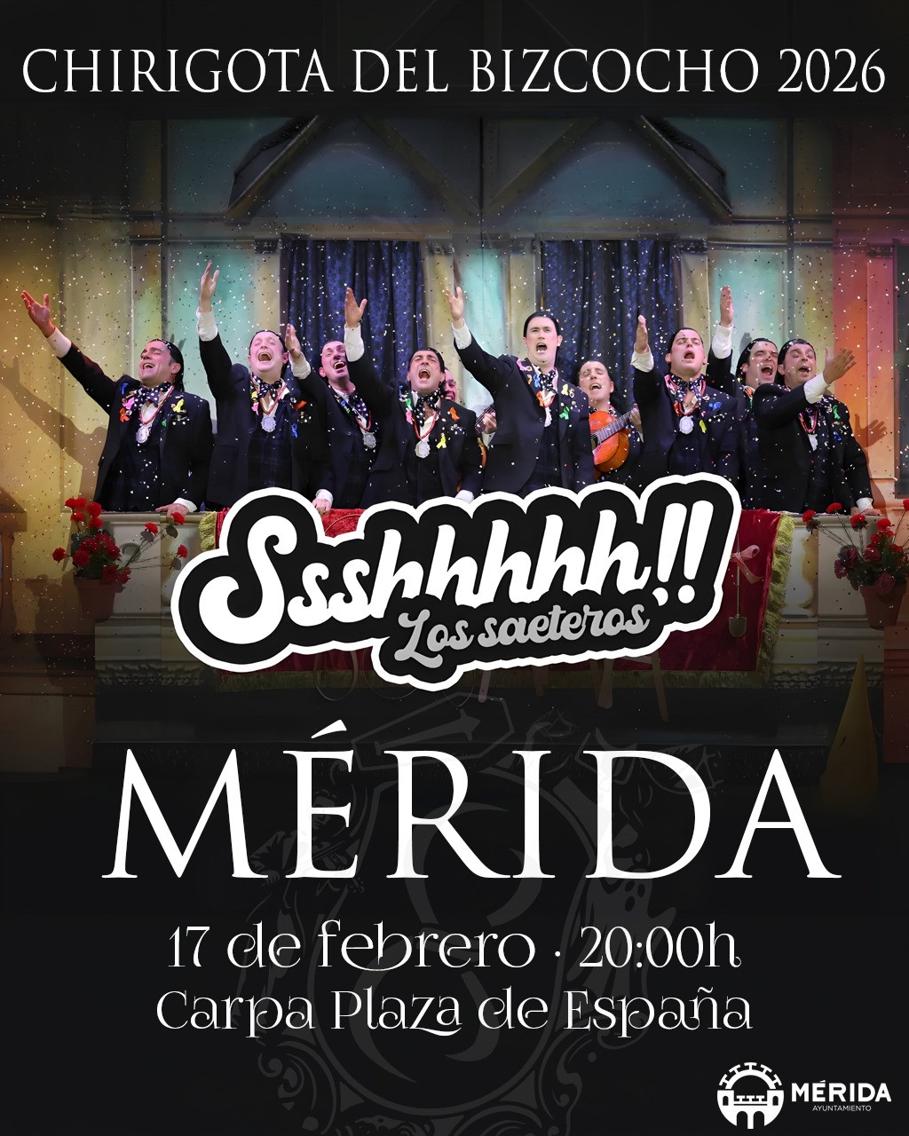 2026 carnaval bizcocho cartel mu00e9rida