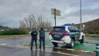 La Guardia Civil intensifica las labores de vigilancia ante las fuertes lluvias