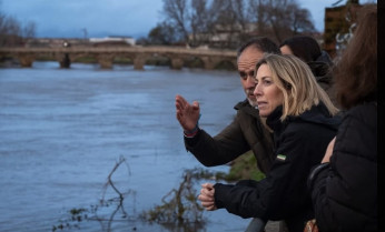 La presidenta Guardiola visita Coria y Moraleja para analizar los efectos del temporal