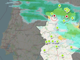 Nivel rojo en la red Spida: Coria en alerta por el aumento del Alagón y el Tiétar en Valdeíñigos