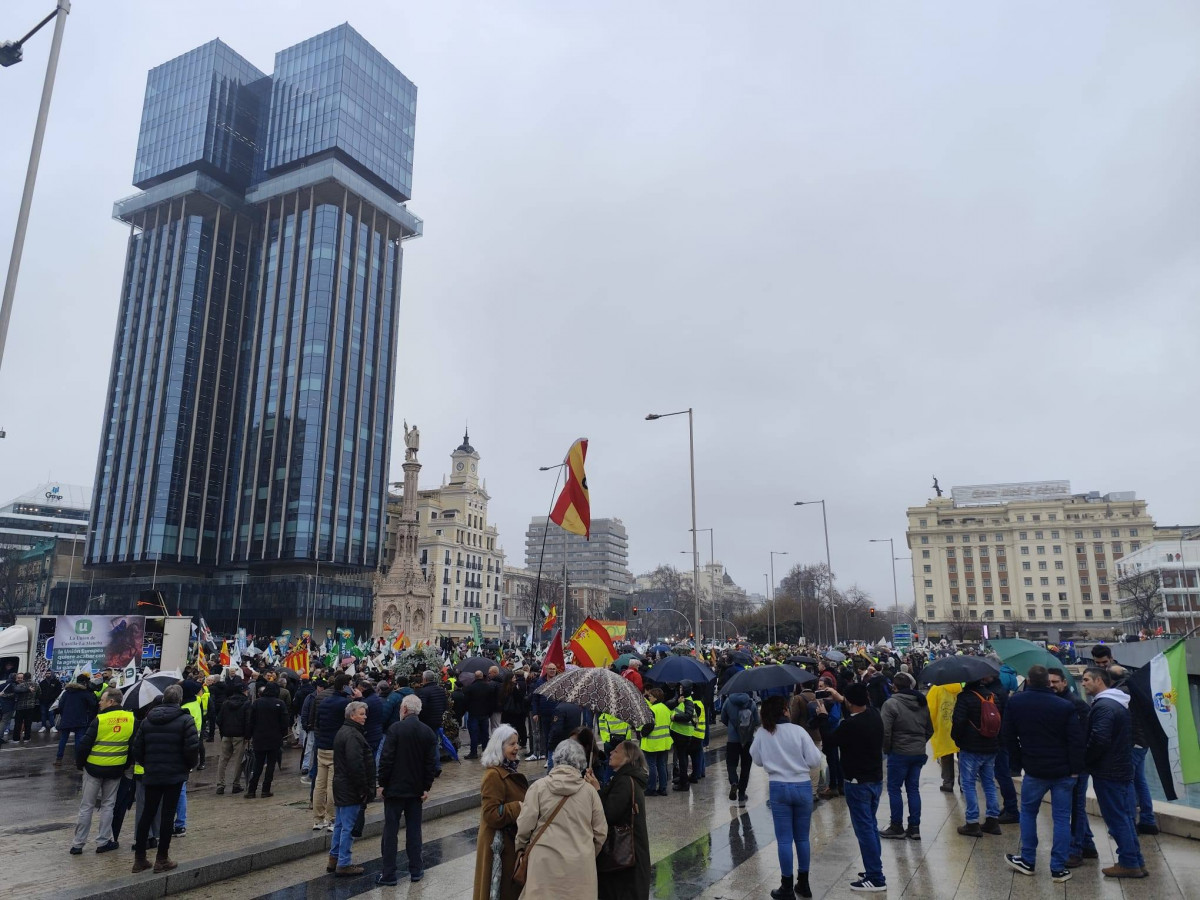 Manifestacion agricultores en madrid