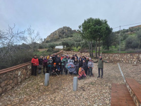 La Sierra Grande de Hornachos acoge una jornada de senderismo y convivencia