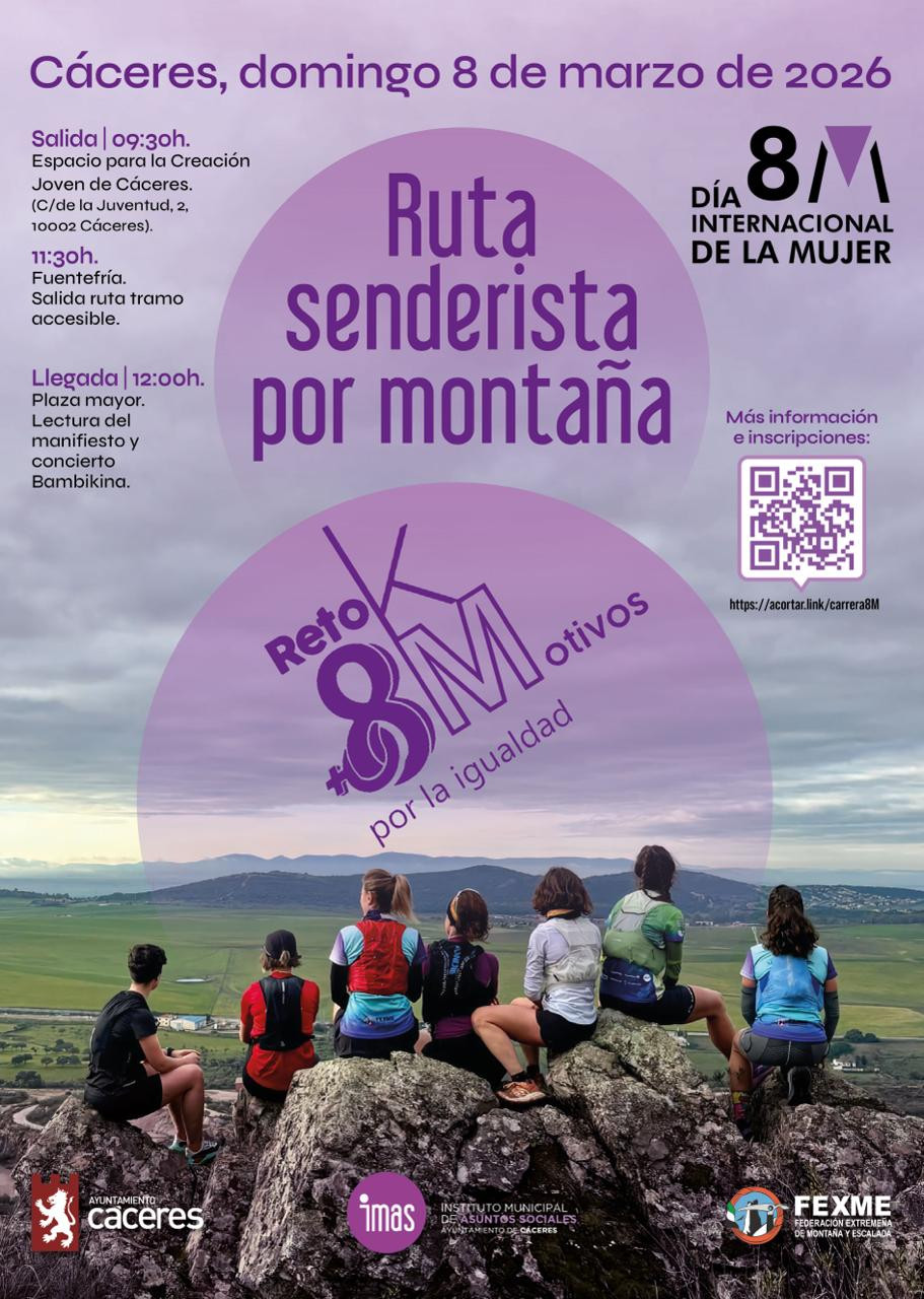 8M, Cu00e1ceres, Extremadura, Senderismo,