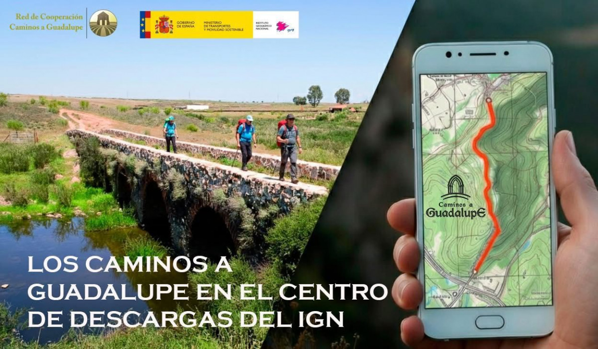 Caminos Guadalupe IGN