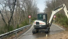 Caos en las carreteras cacereñas: nieve, socavones y cortes por el temporal