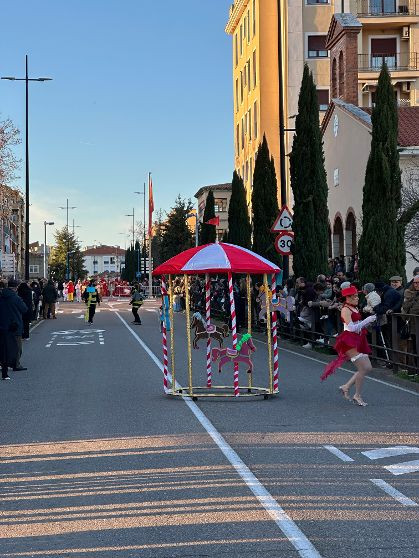 Desfile carnaval coria
