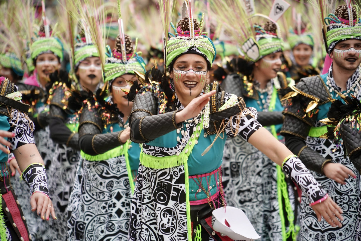 Entierro de la Sardina, Badajoz, Desfile, 2