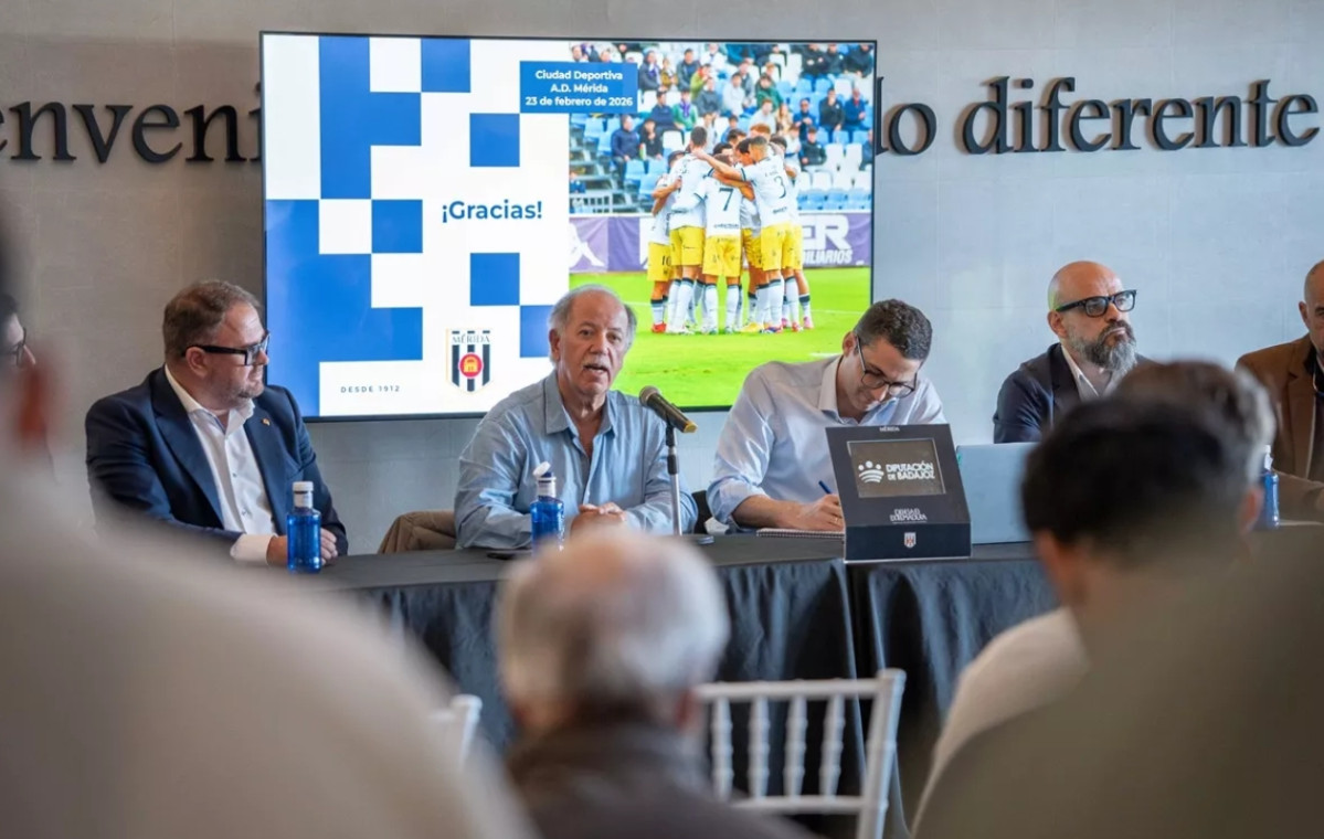 Presentacion nueva Ciudad Deportiva AD Merida