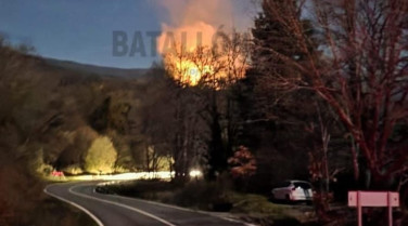 Declarado un incendio forestal en la comarca de La Vera