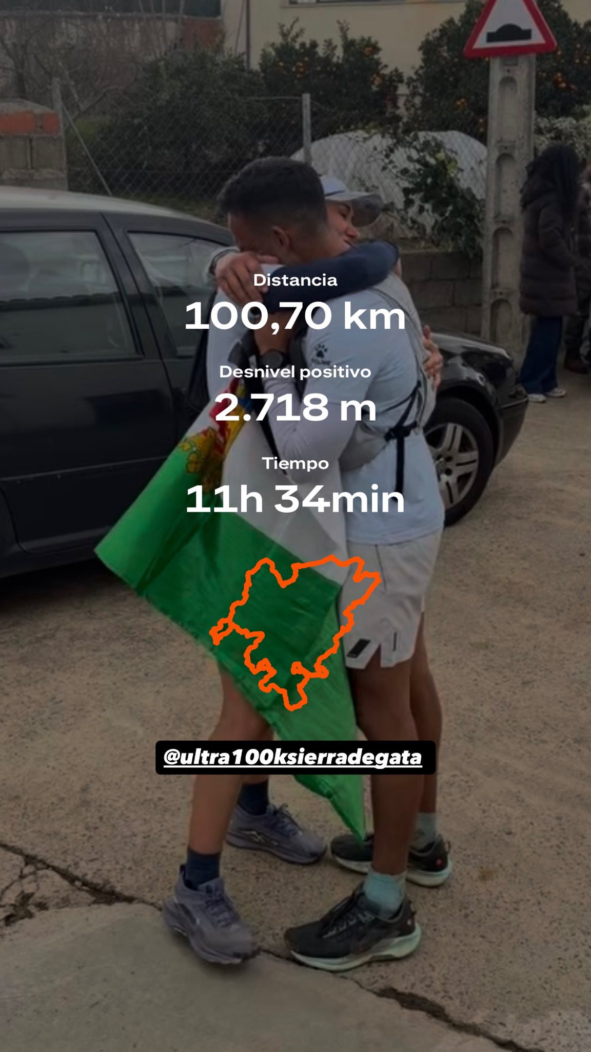 David Chorro, Ultra100k, Sierra de Gata, 2