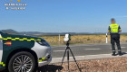 Interceptados dos motoristas a 208 y 198 km/h en carreteras limitadas a 90