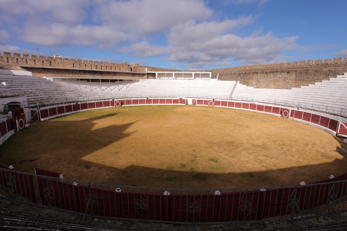 Plaza toros de Fregenal de la Sierra.  Turismo Extremadura