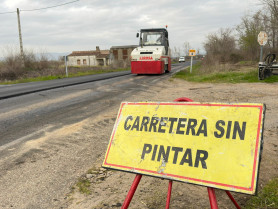 Entran en su fase final las obras de la carretera de Moraleja a Moheda de Gata
