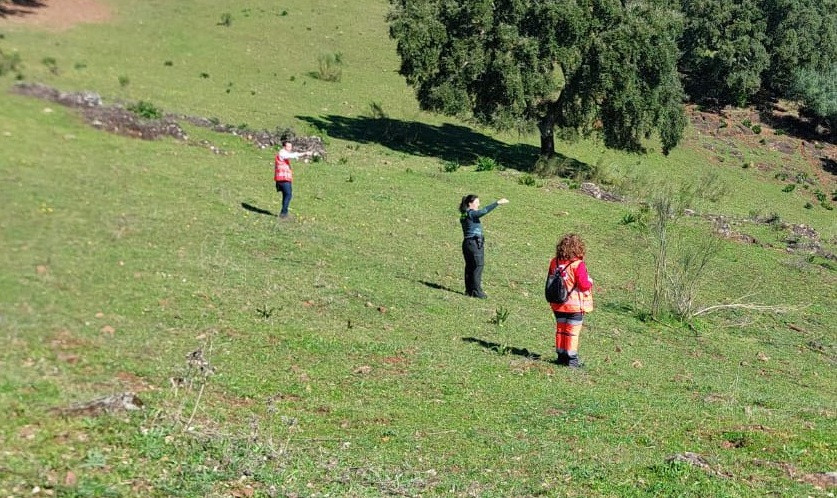 Busqueda anciano valle santa ana
