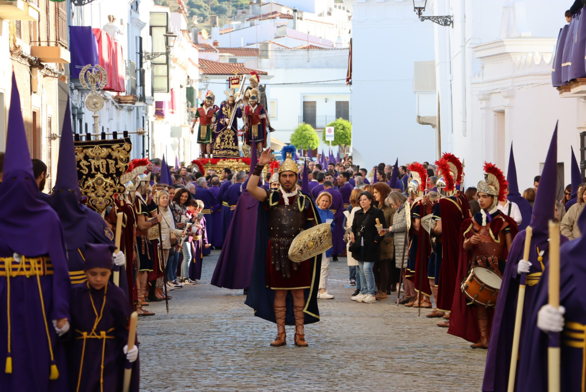 Semana Santa de Jerez de los Caballeros. Foto Ayuntamiento de Jerez de los Caballeros.