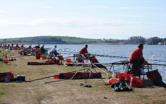 Mérida acoge el Campeonato de España de pesca en el río Guadiana