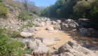 Imagen insólita: lodo en la Garganta de Cuartos y Robledillo sin agua potable