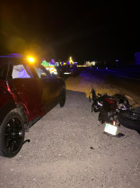 Evacuado al hospital de Coria un motorista herido en un accidente registado en Moraleja