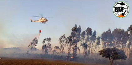 Extremadura registra ocho incendios forestales en las últimas horas