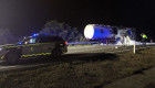 Arde un camión cargado de material plástico en la A-66