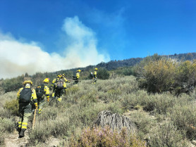 El incendio forestal de Losar de la Vera afecta a más de 900 hectáreas