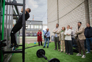 CUBOFit: gimnasios portátiles al aire libre para el mundo rural en Extremadura