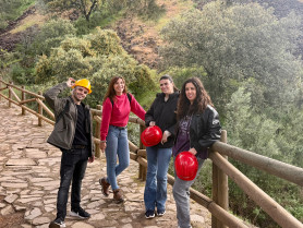 Influencers recorren el sur de Badajoz para mostrar Extremadura al resto del mundo