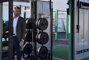 Jaraíz de la Vera estrena Cubofit, un espacio deportivo al aire libre