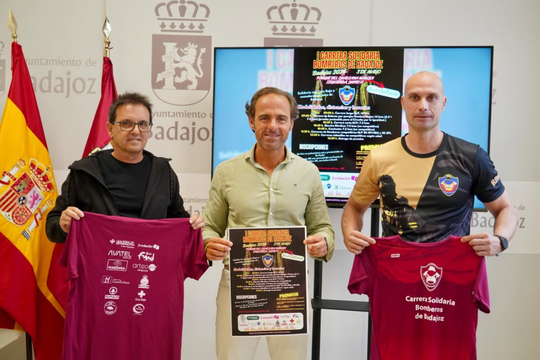 Deporte y solidaridad se unirán en la carrera de los bomberos de Badajoz