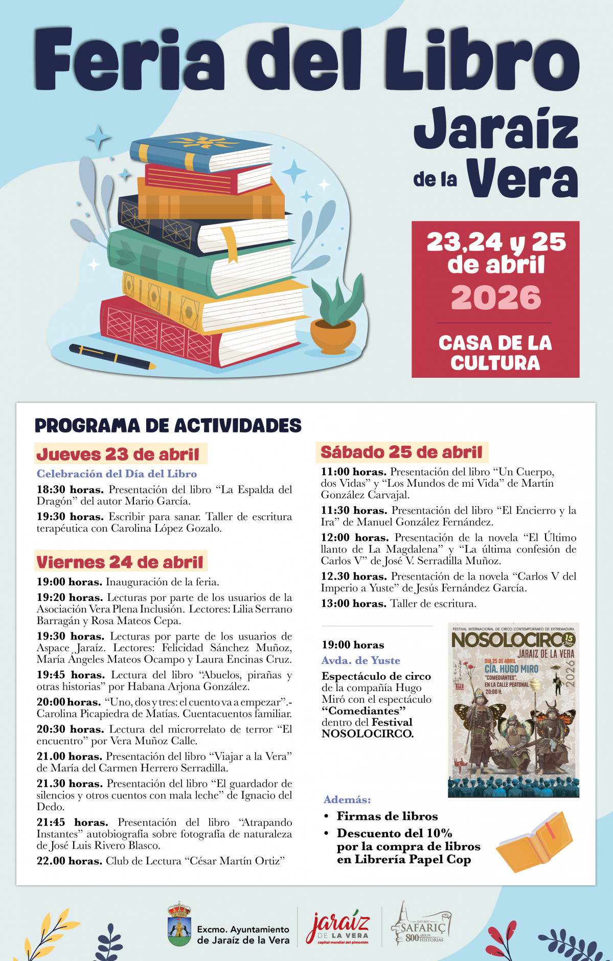 20260420 cartel feria libro