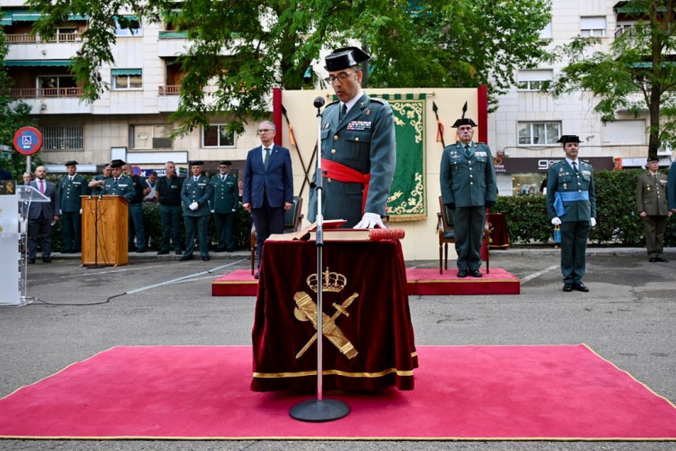 Andrés Velarde Tazón toma posesión como nuevo jefe de la Guardia Civil en Extremadura