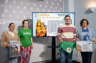 Romería en la Casa de Campo de Mérida en honor a Nuestra Señora de los Milagros