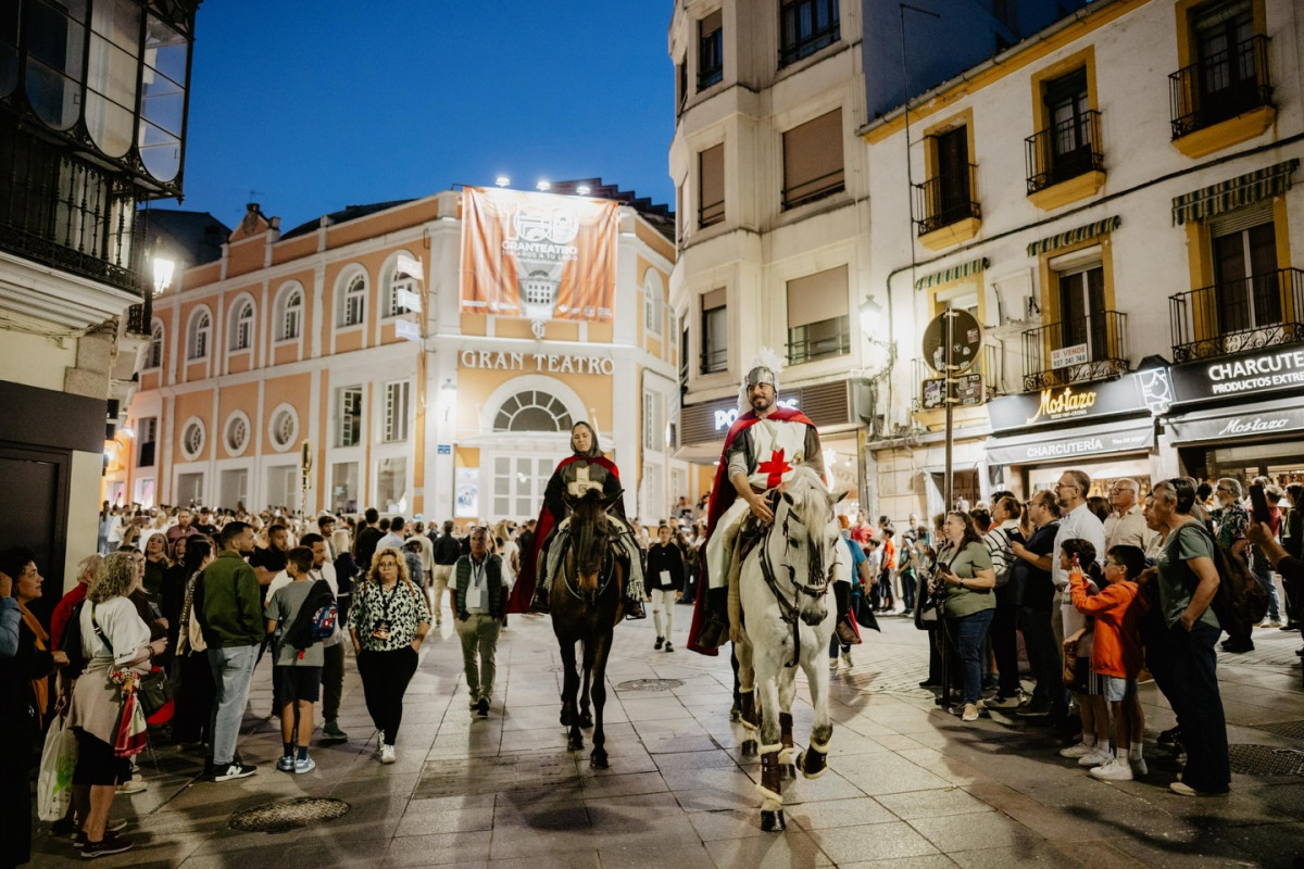 Desfile san jorge caceres