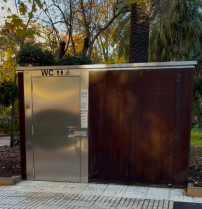 Cáceres destina 130.000 euros a dos aseos autolimpiables en sus principales parques