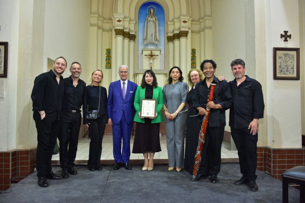 La Orquesta de Extremadura recibe en Bolivia el Premio Iberoamericano de Música
