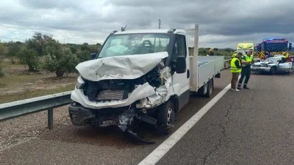 Accidente trafico a 66