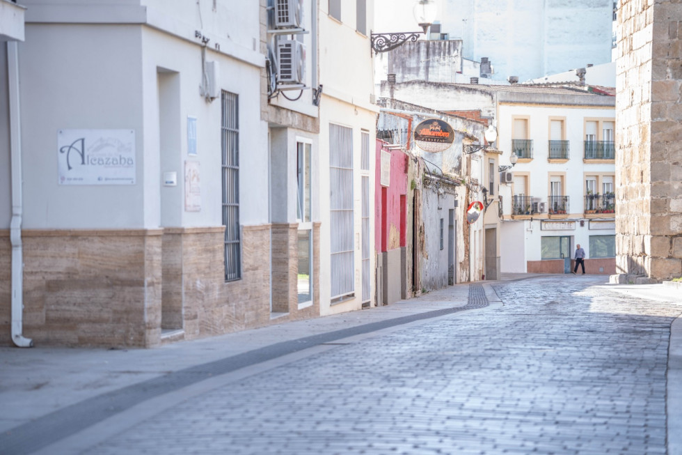 La calle Graciano de Mérida permanecerá cortada al tráfico desde este lunes