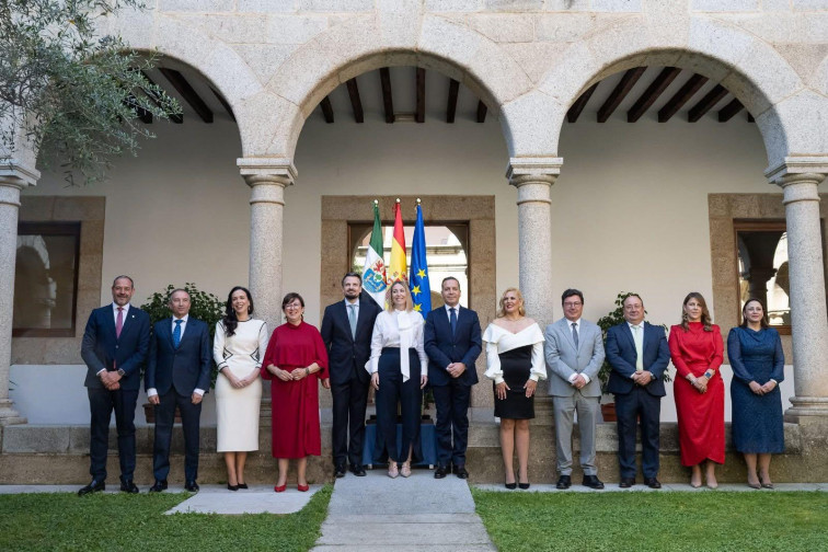 Arranca una nueva etapa política en Extremadura con la toma de posesión del Consejo de Gobierno