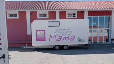La unidad móvil del cribado de cáncer de mama estará en Moraleja hasta el 26 de mayo