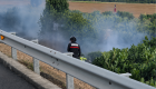Los bomberos controlan un incendio junto a la A-5 en sentido Madrid