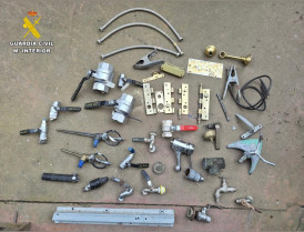 La Guardia Civil esclarece seis robos en explotaciones agrícolas de Losar de la Vera