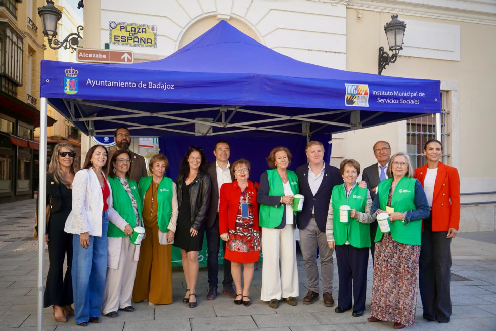 Badajoz se vuelca con el Día de la Cuestación en apoyo a la lucha contra el cáncer