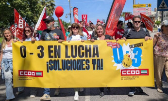 Trabajadores de Infantil reclaman en Mérida más recursos y menos alumnos por aula